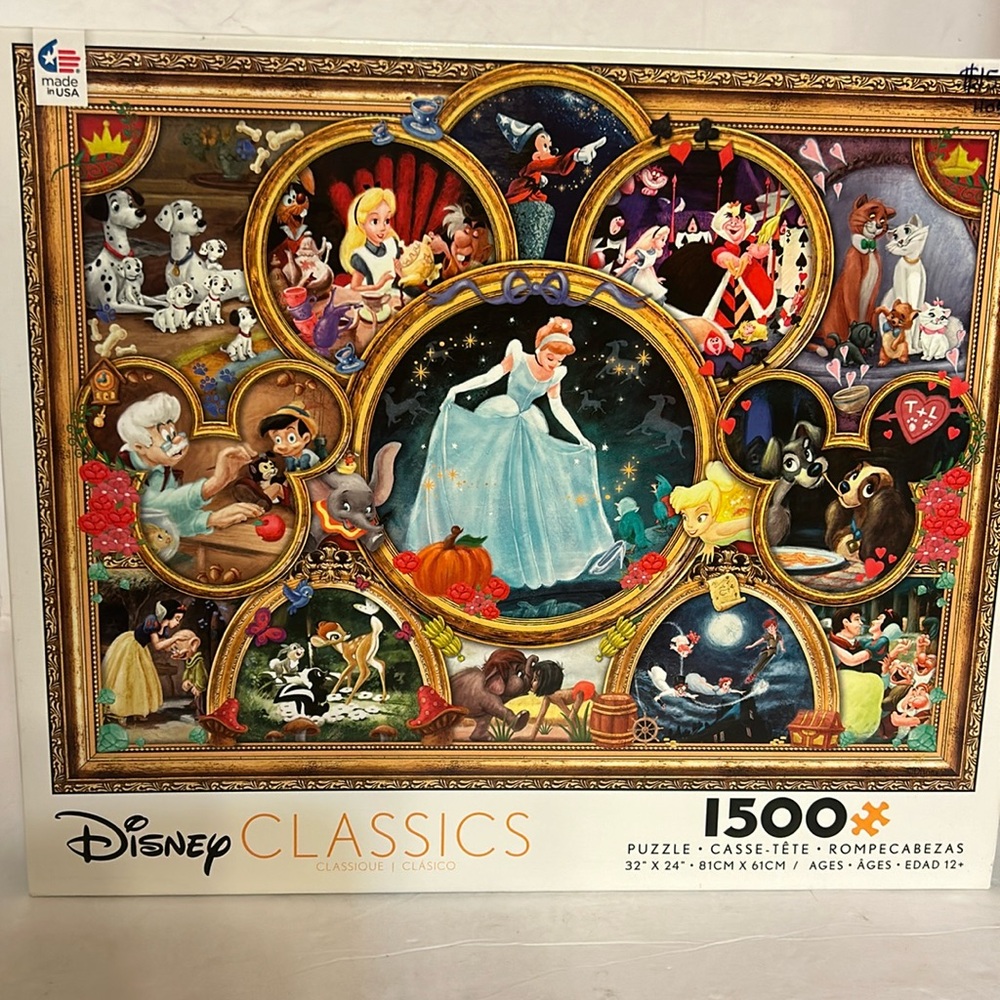 Disney classic 1500 puzzle 32”x24” new in box